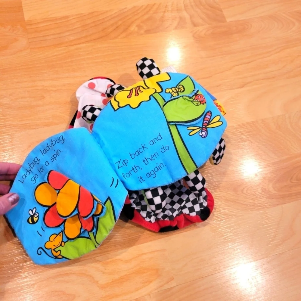 Soft Play Ladybug Sensory Toy Storybook
